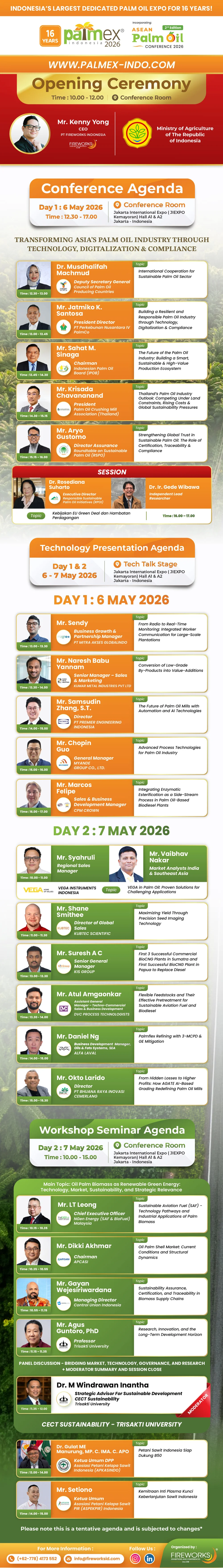 Conference Agenda
