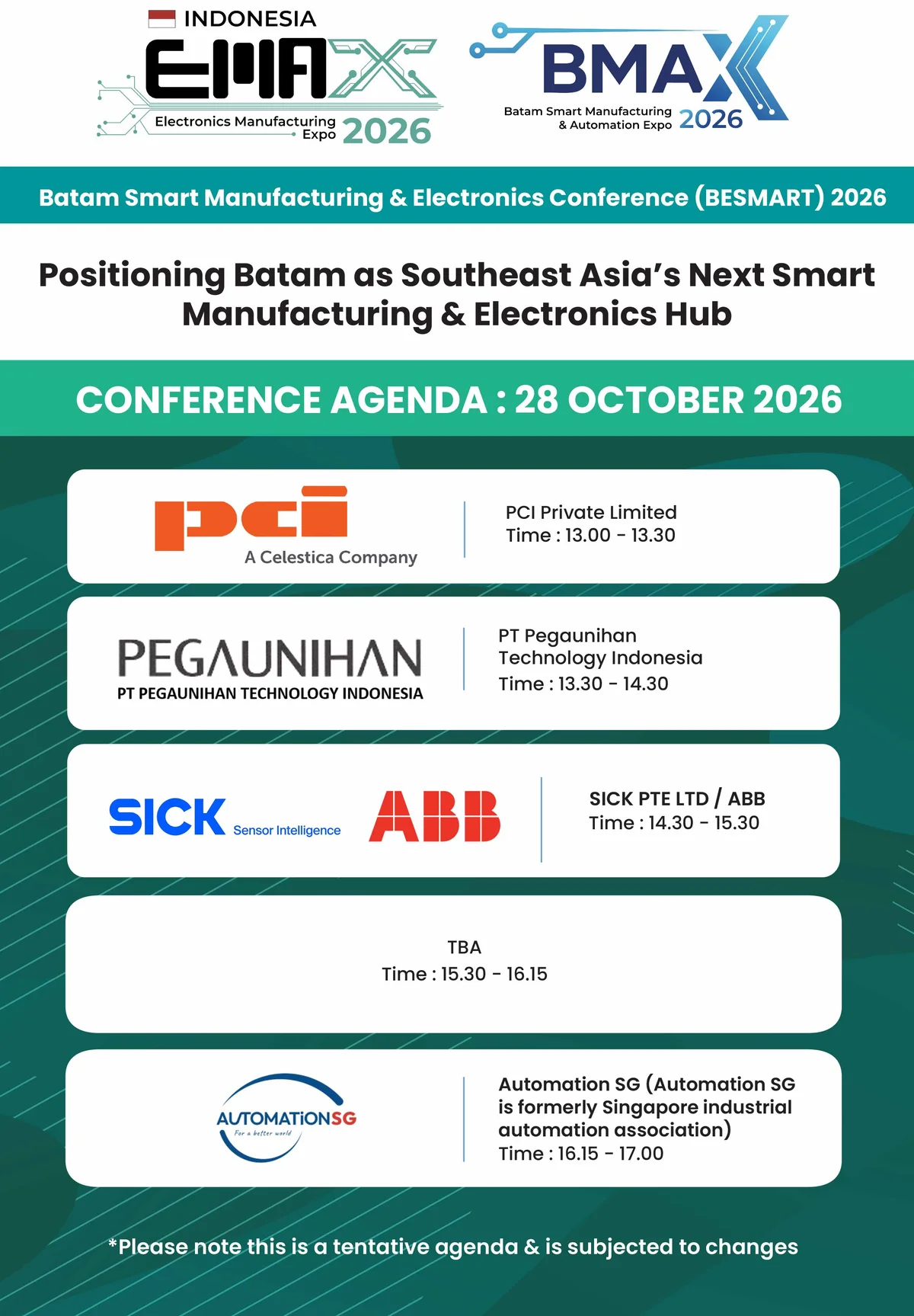 Conference Schedule