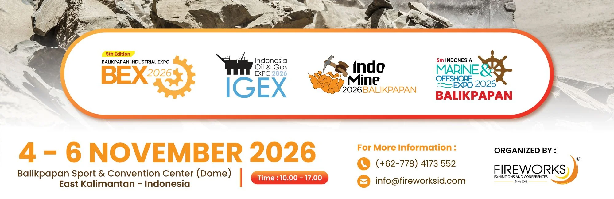 BEX 2026 Banner