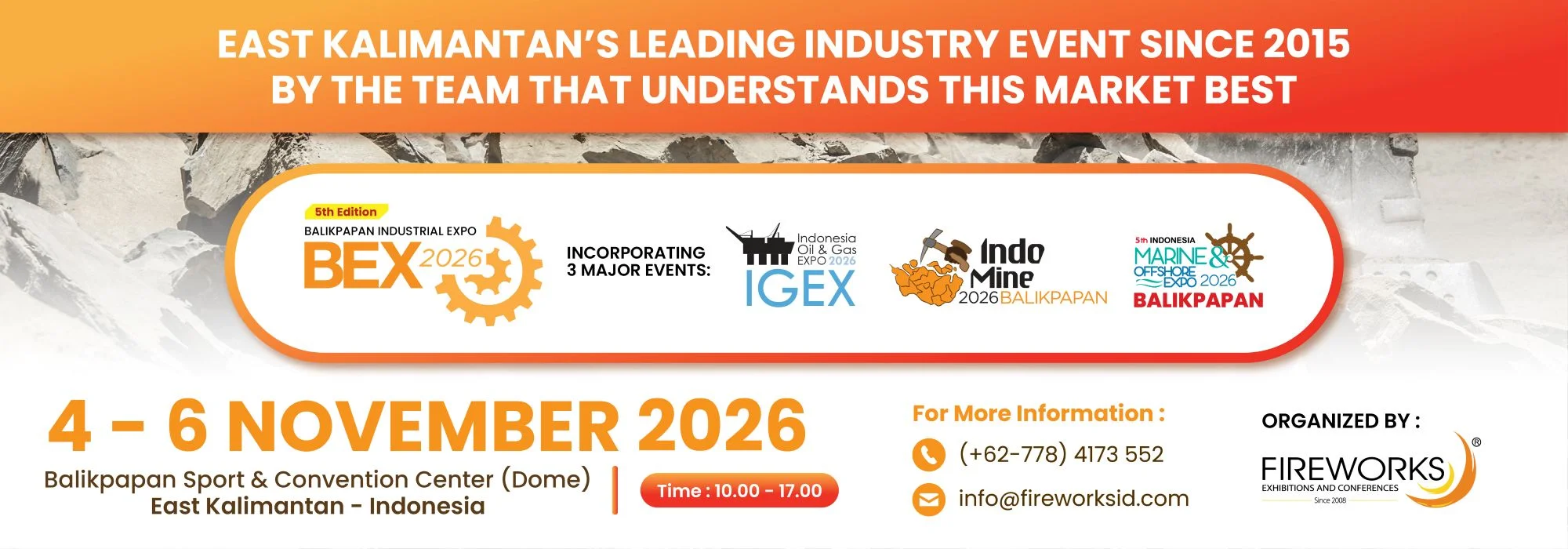 BEX 2026 Banner