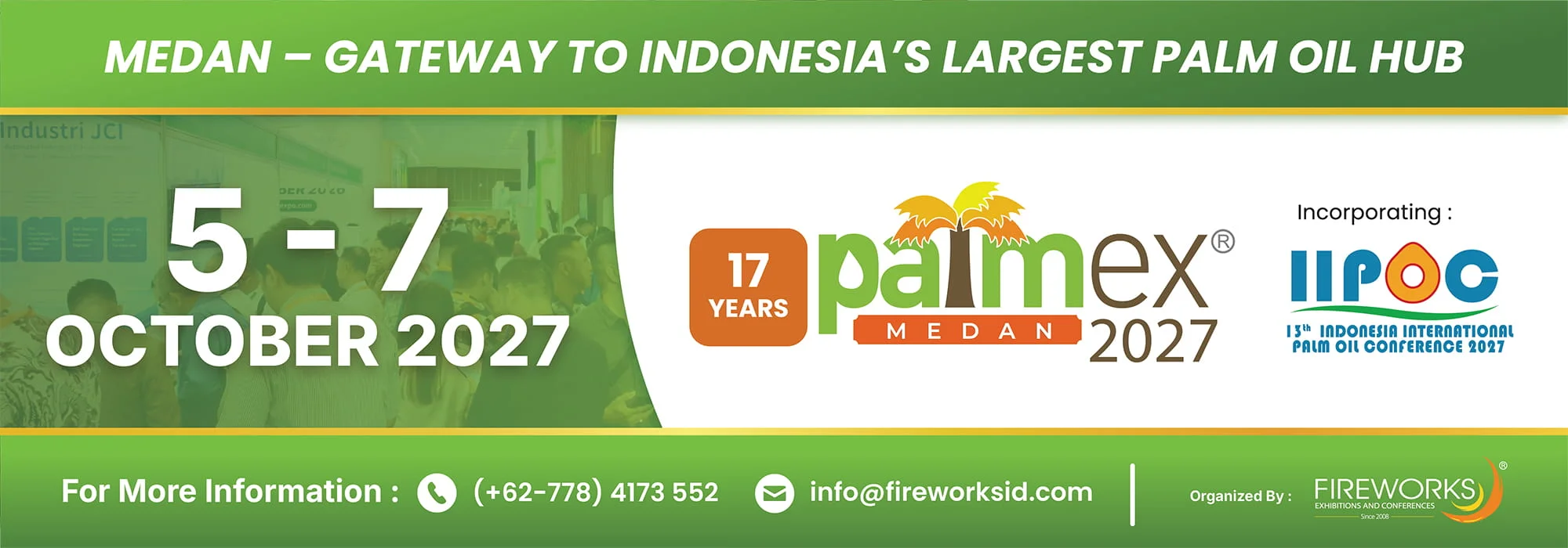 PALMEX Medan 2026 Main Banner Banner