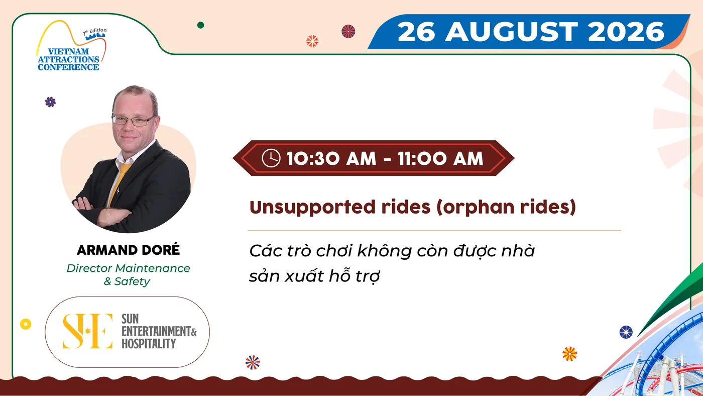 Theme Park Expo Vietnam Speaker 2026