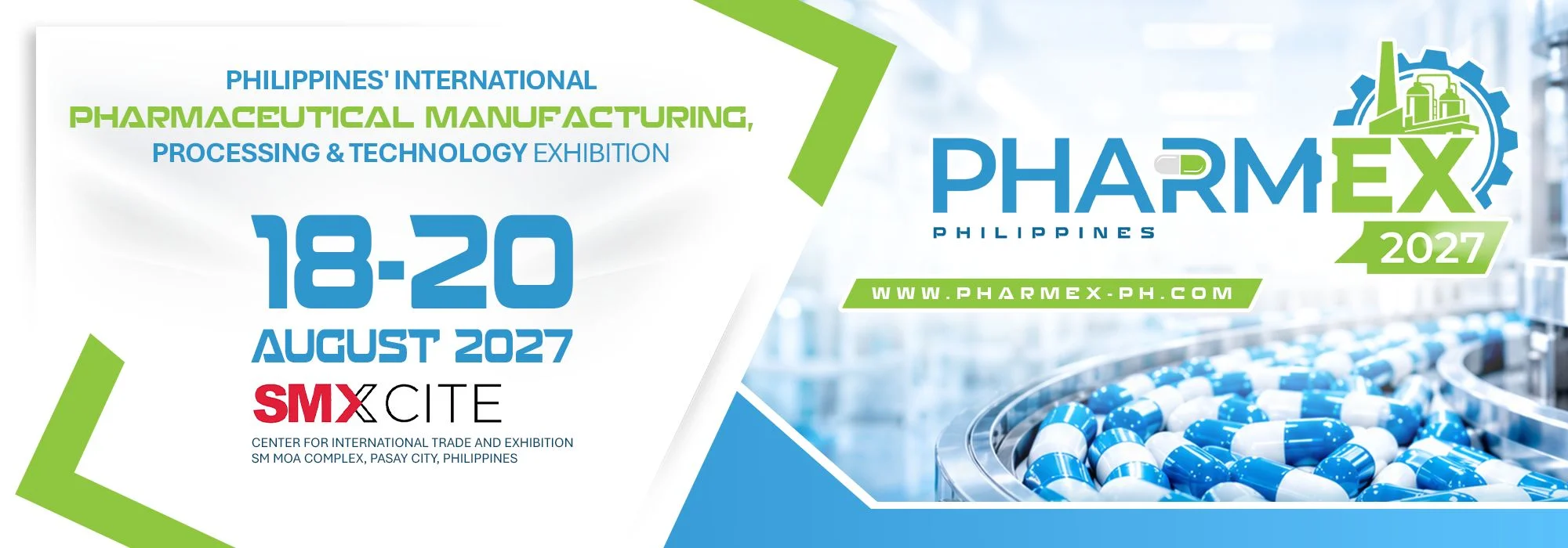 PHARMEX Philippines 2027 - Pharmaceutical Manufacturing, Processing & Technology Exhibition